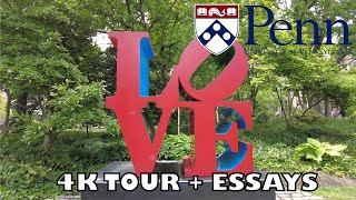 University of Pennsylvania Tour [4K] + Admissions Tips #penn #collegetour #collegeadmissions
