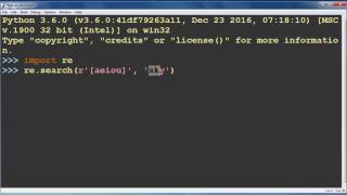 Regular Expressions - How to Check if a String Contains Vowels in Python