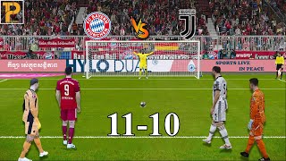 Longest Penalty Shootout | Bayern Munich vs Juventus | PES23 PC Gameplay #bayern