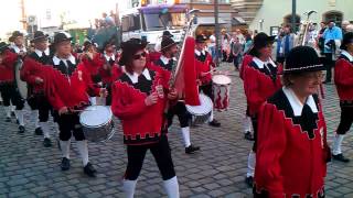 Landshuter Dult Aug 2015. Der Marsch zur Festwiese