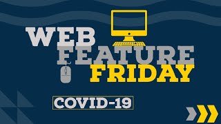 Web Feature Friday - Bexar County's COVID-19 Response Web Page