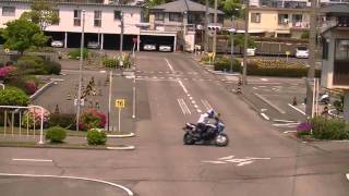 2011.5.9徳島中央自動車教習所　指導員バイク昼練