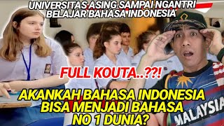 BERSIAPLAH!! Bahasa Indonesia Segera Menjadi Bahasa No 1 DUNIA? INI FAKTANYA! 🇲🇾 REACTION