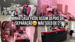 MINHA CASA NUNCA TINHA FICADO DESSE JEITO🥺 ORGANIZAÇÃO NO QUARTO DAS CRIANÇAS || mãe solo de 2