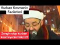 KURBAN KESMENİN  FAZİLETLERİ / ZENGİN OLUP KURBAN KESMEYEN  Cübbeli Ahmet Hoca