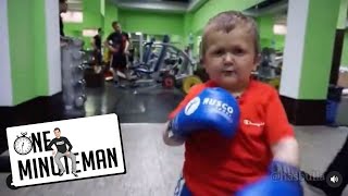 Hasbulla the 18-Year Old Boxer Looks Like 5 Year Old Boy | One Minute Man