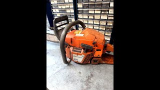 Husqvarna Chainsaw Was Hard To Pull Over! - Was An Easy Fix! #shorts