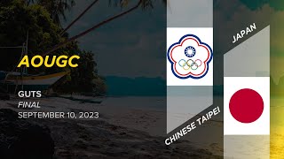 Chinese Taipei vs. Japan | Guts Final | AOUGC 2023