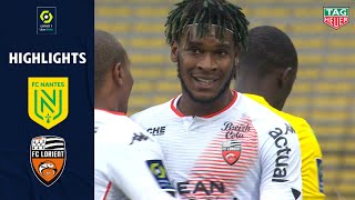 FC NANTES - FC LORIENT (1 - 1) - Highlights - (FCN - FCL) / 2020-2021
