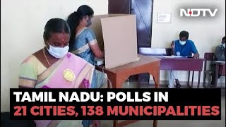 Tamil Nadu Urban Local Body Polls Today