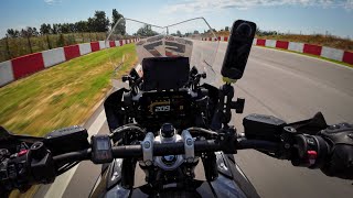 BMW R1250GS on Serres Racing Circuit | POV | Raw Audio [4K]