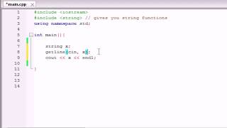 Buckys C++ Programming Tutorials 71 string Class and string Functions 00 00 10 00 11 16