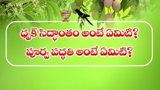 ధ్రుక్ సిద్దాంతం అంటే ఏమిటి? పూర్వ పద్దతి అంటే ఏమిటి ? Ugadi Special Program