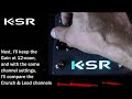 ksr vesta preamp distortion