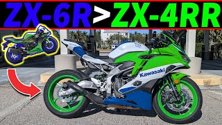 The 2025 Kawasaki ZX-6R is a BETTER buy... But I still chose the Ninja ZX-4RR