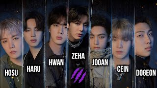 BTS Reveal New Names | 방탄소년단 Teaser 7Fates CHAKHO 2022