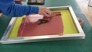 Daler Rowney Screen Printing Drawing Fluid & Screen Block