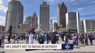 First round of the 2024 NFL Draft set to begin tonight in Detroit