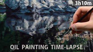 No.96 Oil Painting Time Lapse Demo \