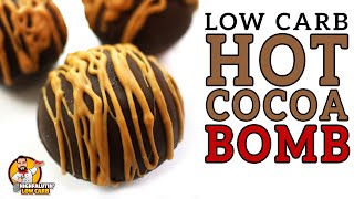 Low Carb HOT COCOA BOMB ❄️ EASY Keto Hot Chocolate Bombs!
