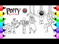 🌈 How to Color POPPY PLAYTIME / HEIGHT COMPARISON Coloring Pages