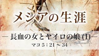 メシアの生涯（76）―長血の女とヤイロの娘（1）― マコ5：21～34