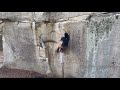 Tristar (V4) - Tennessee Bouldering: Stone Fort (Little Rock City)