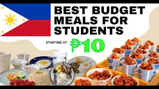 Top Budget Meals for Students in the Philippines: Affordable \u0026 Delicious! @TopPicksDailyChannel