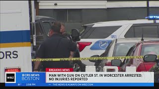 WBZ sources: Barricaded man in custody after domestic situation in Worcester