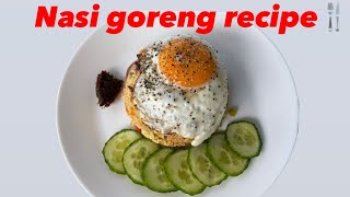 Nasi goreng recipe🍛 Restaurant style Nasi goreng now at home🏠❤️Easy to make🍴Enjoy with your family