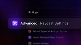 You MUST change these Raycast settings ⚙️