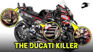 Inovasi GILA Downforce Aprilia 2025 yang Bisa Hancurkan DUCATI Di Tikungan !