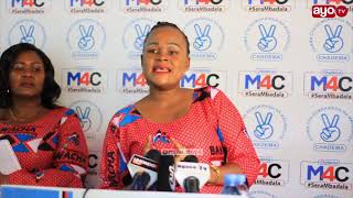 WANAWAKE CHADEMA WATUMA UJUMBE KWA RAIS SAMIA AKIELEKEA KULIHUTUBIA BUNGE KESHO