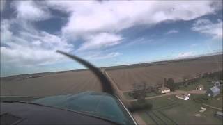 Haxtun Airport (17V) Landing rwy26. (Haxtun, CO #34 of 67)