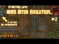 FACTORIO but start with 100% Biter Evolution... // World Explorer drives RC-car?