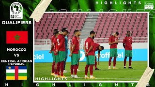 Morocco 4 - 1 Central African Republic - HIGHLIGHTS & GOALS - (11/13/2020)