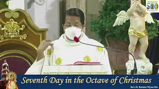 HOLY MASS I 31 DECEMBER 2021 I SEVENTH DAY IN THE OCTAVE OF CHRISTMAS