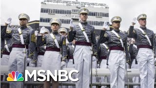 West Point Caught Off Guard By Trump Speech Announcement | Andrea Mitchell | MSNBC