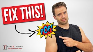 Why Your Shoulder Pops and How To Fix It! (WORKS FAST!)