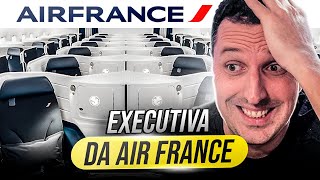 Como é voar na Executiva da Air France