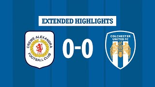 Extended Highlights | Crewe Alexandra 0-0 Colchester United