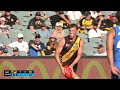 Grand Final Hostplus SANFL Snapshot - Glenelg's Luke Reynolds bounces it through from centre square