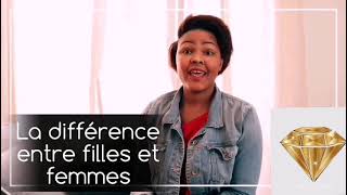 la différence entre filles et femmes