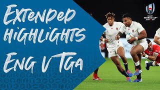Extended Highlights: England 35-3 Tonga - Rugby World Cup 2019