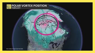 Extended February Outlook: Polar Vortex Has Plans to Linger in Canada