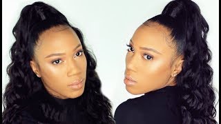 Tutorial Half Up Half Down Quick Weave Using Today Only Hair