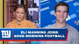 Eli Manning Discusses The Eli Manning Show & ManningCast on Good Morning Football
