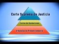 Estructura Poder Judicial primera parte