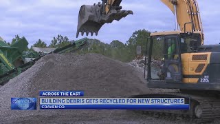 Craven County concrete recycling company reuses demolished buildings for new projects