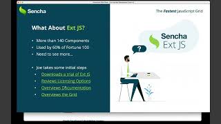 Hear Joe's Story! Why do JavaScript Developers Use Sencha Ext JS?
